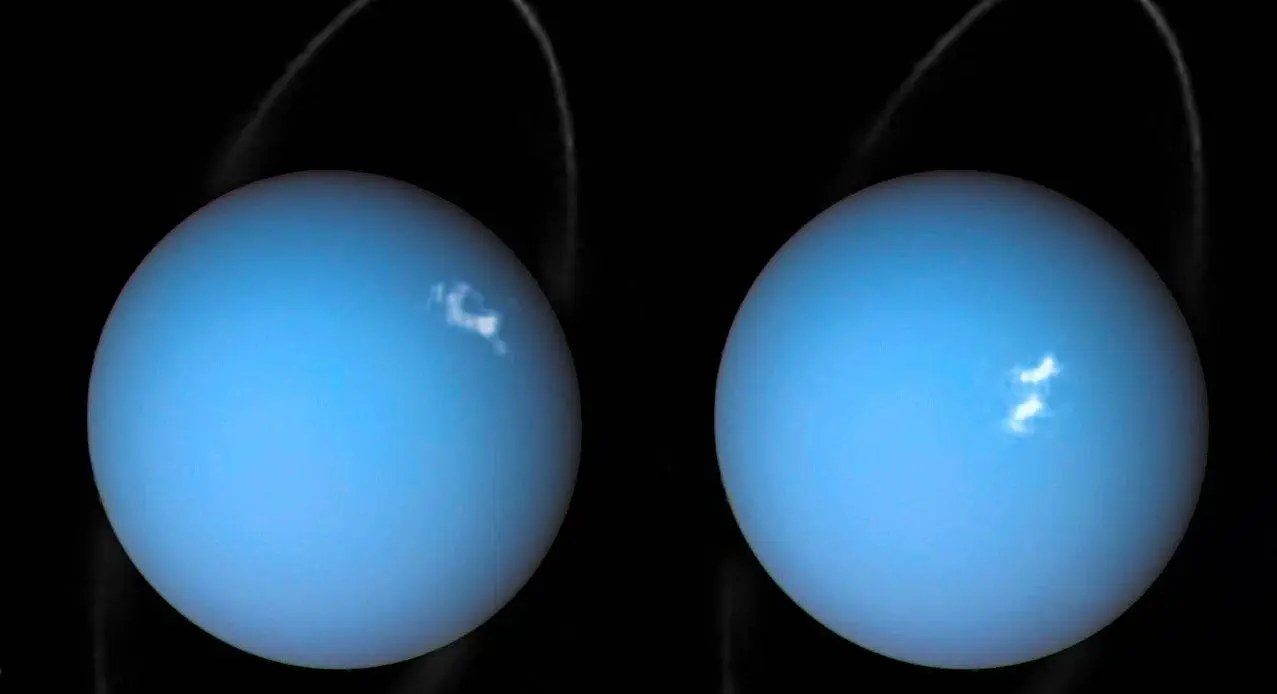 hubble uranus aurora