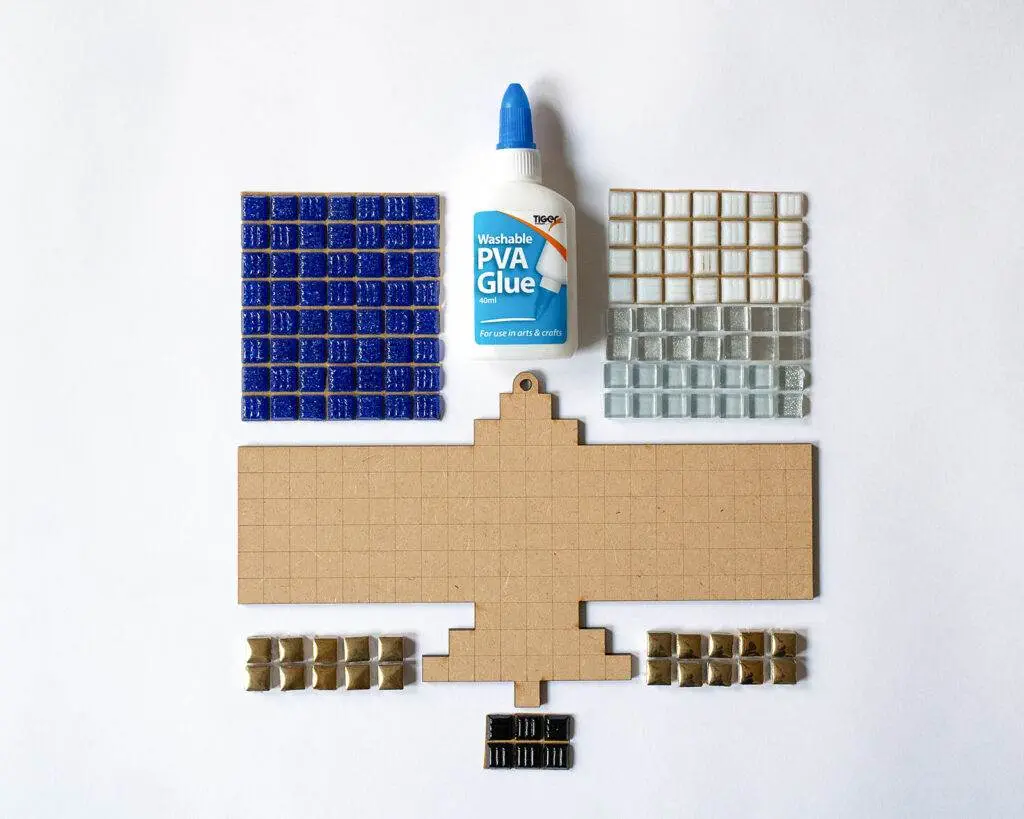 Circling Satellites Mosaic Kit